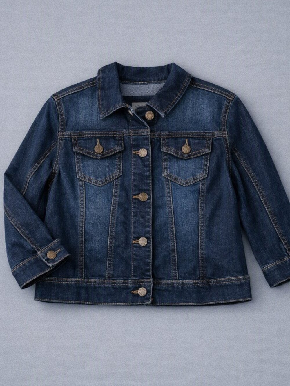 Wax Jean Dark Blue Ladies Denim Jacket Size Small NWOT